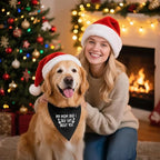 My Mom and I Talk About You Black Dog Bandana, Hilarious Sarcastic Pet Scarf Decor for Banter Friends, Dog Bandanas Accessories for Divorce Breakup, for Pet Lover Puppy Mom