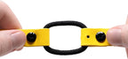 Educator 3/4-Inch Dog Training Collar Strap–ONLY Fits ME-300, ET-300/400, EZ-900, PE-900 & PG-300 Receivers – NOT Compatible with FE-580, ET-800 or UL-1200–Quick Snap Biothane Bungee Collar, Yellow