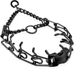 Pinch Collar for Dogs, Prong Training Collar with Quick Release Buckle for Dog Pulling Behavior Correction, Adjustable Pinch Leashes (Small / 12.5-18" Neck Size)
