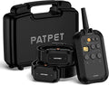 PATPET Dog Shock Collar for 2 Dogs - 3/4 Mile Range E Collar for Dogs Training Collar for Large Dogs (15-140lbs)