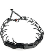 Herm Sprenger Prong Collar for Dogs Training – Quick Release Buckle & Swivel Ring for Easy Use – Made of Durable Steel Chrome Plated in Germany– 3.2mm Prongs for Large Dogs with 20-26" Neck