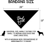 Dad Asked Dog Bandana Engagement Gifts for Couples Announcement Wedding Photo Prop Pet Scarf Accessories for Pet Dog Lovers Gifts