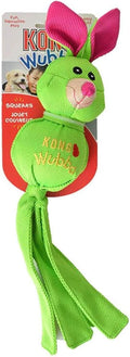 KONG Wubba Friends Ballistic Dog Toy - Durable Interactive Squeaky Toy for Dogs, Assorted Colors/Animals, Ideal for Fetch & Tug-of-War (Large)