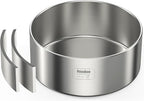 2L Double Layers 304 Stainless Steel Dog Bowl - Insulated & Durable | Non-Slip Base | Easy to Clean | BPA-Free Safe Dog Food and Water Bowl