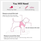 Joytale Small Dog Harness, Breathable Mesh Step-in Vest, Reflective Soft Padded Harnesses for Cats and Puppies Dogs, Hot Pink, XXXS