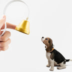 Dog Bells for Training, Vintage Shopkeeper Doorbell, Wall Mounted Dog Door Bell, Housetraining Puppy Bell for Dogs to Ring to Go Outside