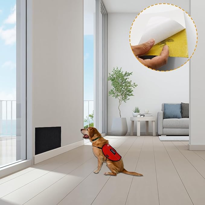 10pcs Dog Nail Scratch Board Sandpaper Replacement 11 * 9 Inch, Sandpaper Scratch Pad Self-Adhesive Sand Paper Scratcher Trim, Nail Care, File Scratch Board for Dog Cat Claw Care