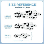Best Pet Supplies Squeaky Dog Toys with Soft Durable Fabric for Small, Medium and Large Pets Interactive Toy for Indoor Play, Supports Active Biting and Play - Cow, Small