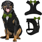 AVERYDAY Dog Tuxedo for Wedding Outfit, Dog Suit and Tie Costumes for Birthday, Halloween, Cosplay, Christmas Party, Pet Formal Wear with Bowtie, Tux for Medium Large Dogs, Bulldog, Labrador, Husky
