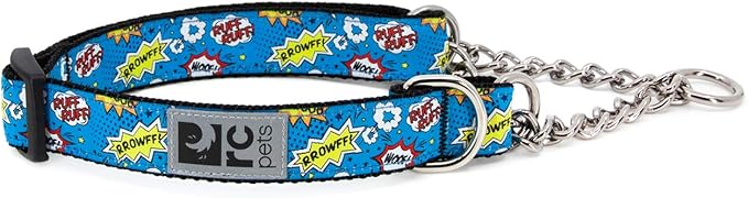 RC Pets 3/4" Martingale Training Collar, Small, Comic Sounds