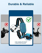 Shock Collar for Dogs, IP67 Waterproof Dog Training Collar with Remote Control, 3 Modes: Beep, Vibration, Safe Static, Rechargeable Adjustable for 15-110lbs Medium Large Dogs