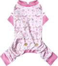 KYEESE Dog Pajamas Velvet Dog Pajamas Small Sized Dogs Dogs Pjs with Pink Unicorn Pattern Soft Doggie Jammies Stretchy Doggie Clothes Puppy Onesie Comfy Pet Coat Pet Costume, X-Small