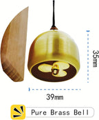 Shopkeepers Bell for Door Opening - Wooden Door Bell - Door Chime for Business When Entering - Bells for Door - Dog Door Bell