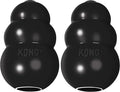 KONG Extreme Dog Toy - Fetch & Chew Toy - Treat-Filling Capabilities & Erratic Bounce for Extended Play Time Most Durable Natural Rubber Material - for Power Chewers - for Small Dogs (Pack of 2)