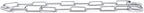 Herm Sprenger - Chrome Plated Steel Fur Saver Dog Collar - Long Link - Professional Training Collar for Small Petite Dogs - Puppy Collar - Correction Slip Chain - Made in Germany (16 inches (40 cm))