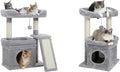 PEQULTI Small Cat Tree Tower for Large Adult Cats and PEQULTI Cat Tree Tower for Indoor Cats