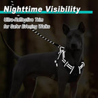 BARKBAY Dog Harness No Pull Mesh for Large Dogs - Adjustable, Reflective, Comfortable, No Choke, Heavy-Duty - Perfect for Outdoor Training, Walking, and Hiking - Strong & Durablee - XL & Black Mesh
