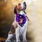 33Inch10PCS Big Dog Bandanas Paw Print for Large Extra Large XL Breed Dog Triangle Bibs Head Scarves for Boys and Girls Grooming Accessories Costume