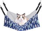 Cat Hammock Bed for Cage - 22x18 inch Adjustable Hanging Cat Bed Reversible hammocks for Indoor Cats, Soft Perch, Sleeping and Resting Sleepy Pad for Kitten Ferret Puppy or Small Pet