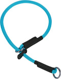 Martingale Dog Collar, 5/16” High-Strength Nylon Rope Slip Collar with Spring-Loaded Adjustable Stopper for Small, Medium & Large Dogs(Sky Blue, 18 inch)