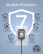 Training Collars Charger Compatible with Mini Educator Series 300, 400, RX, FOB and BP-504 Barkless Training Collars.