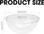 11.8" Acrylic Dome Clear Plastic Pet Cat Bubble Window Capsule Space Cover, Transparent Furniture Replacement for Nest Bed Hammock Catching Tree Shelves Window Perch Accessories, Cat Tree Not Included