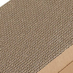 Best Pet Supplies Catify Cat Scratcher, Fun Interactive Scratchers, Posts, Poles, Claw Safe, Furniture Saver Indoor Play Support Natural Cat Behaviors Heavy Duty - Slope Scratcher (2 Pack), 19 x 9.5"