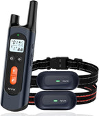 NVK Shock Collar, Dog Training Collar with Remote for Medium Large Dogs, Rechargeable Dog Shock Collar with Shock, Vibration, Beeps Modes, IPX7 Waterproof, Range up to 1600Ft
