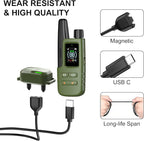 Jugbow USB Charging Cable Dog Training Collar and Remote, 2-in-1 Magnetic Charging and Micro USB Cable
