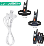 Shock Collar Charger Replacement for NVK and for UKE Dog Training Collar, with 18W Fast-Charging Power Adapter, 2.6 ft