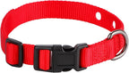 1 Inch Dog Shock Collar Replacement Strap with 2 Holes - Compatible with Most Brands of Ecollar Dog Fences and Training Collars, Red