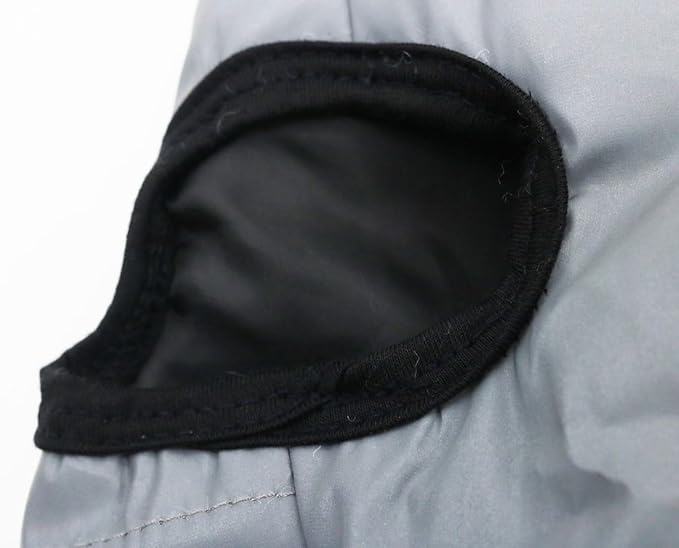 Small Dog Coats Warm Winter Pet Coat Dog Jackets Puppy Cold Weather Clothes for Dogs, Grey, XL
