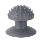 Gray Cat Corner Scratcher | Cat Corner Self Groomer Remove Loose Fur, Removable Design for Cleaning, Cat scratcher Cat Massage Combs for Short Long Fur Cats, Kitten Puppy Massager Cat Brushes,Grooming