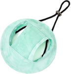 Round Brim Princess Hat Visor Hat Pet Dog Mesh Porous Sun Hat with Ear Holes for Small, Extra Small Dog Teddy, Pug, Chihuahua, Shih Tzu, Yorkshire Terriers, Papillon T-Green S
