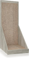 WAY BASICS Cat Scratching Post Standing Scratcher Scratch Pad (Tool-Free Assembly)