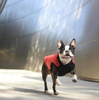 Gooby Fashion Vest Dog Jacket - Pink, X-Large - Warm Zip Up Bomber Vest with Dual D Ring Leash - Winter Water Resistant Small Dog Sweater