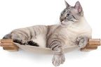 CatastrophiCreations Cat Lounge Hammock Wall Mounted Lounger for Climb and Play Furniture Cat Tree Shelve