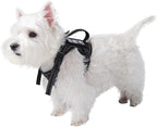 Tactical Dog Harness for Small Dog - Reflective Puppy Pet Vest No Pull Military Service Dog Vest with Vertical Handle XS Dog Harness for Outdoor Training