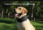 Protective Tactical Dog 4" Wide Collar for Large Dogs – Heavy-Duty Adjustable Nylon Collar with Control Handle, Quick-Release Metal Buckle & D-Ring for Training, Play & Outdoor Safety