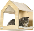 Sturdy Wall-Mounted Cat Tree with Multiple Perches, Soft Hammocks and Scratching Posts for Indoor Cats to Climb, Rest and Play