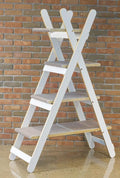 Modern Folding Cat Tree, White