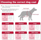 Fleece Hoodie for Dogs - Windproof Waterproof Coat, Winter Warm Jacket, Cold Weather Pet Apparel Clothes Vest for Small Medium Large Dogs (XS, Red)