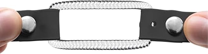 Educator 1-Inch Dog Training Collar Strap – ONLY Fits FE-580, ET-800 & UL-1200 Receivers – NOT Compatible with Mini Educator (ET-300/ET-400) – Quick Snap Biothane Bungee Collar, Black