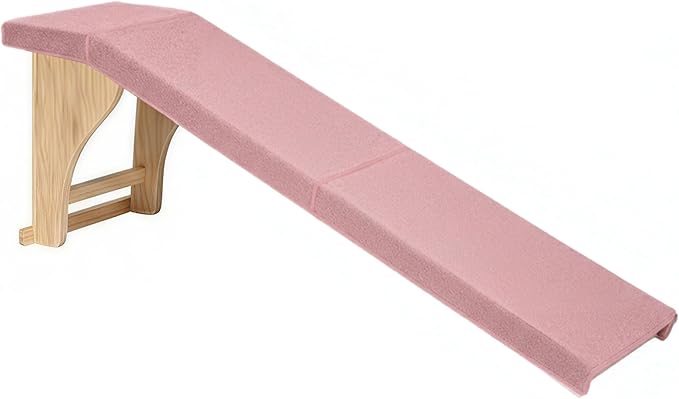 Dog Ramp for Bed & Couch Extra Wide & Long – Joint-Friendly, Extended Landing Platform, Anti-Slip, Heavy Duty and Stable, Up to 200 lbs