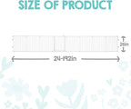 Regalo Safety 192" Super Wide Baby Gate & Play Yard, 2-in-1 Convertible Extra Wide Safety Barrier, Hardware Mounted for Toddlers & Pets, Tested & Safe for 30 Years, American Designed & Owned, White