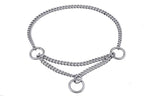 Alvalley Martingale Collar for Dogs - Show Chain Dog Collar - Made of Brass - Safe, Easy to Handle - Suitable for Showing, Training, and Walking - Perfect for Small, Medium, and Large Pets