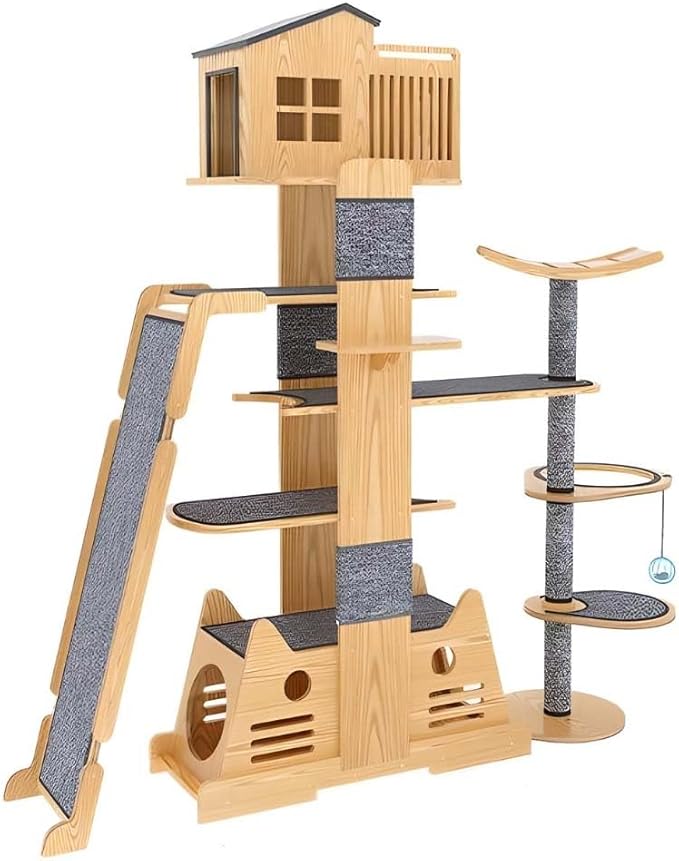 Cat Tree Tower House for Large Cats Style B