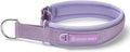 Spark Paws Martingale Dog Collar – Cushioned Slip-On Training Collar, Heavy Duty, Safety-Tested No-Buckle Collar for Medium & Large Dogs - Lilac - C