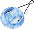 Round Brim Princess Hat Visor Hat Pet Dog Mesh Porous Sun Hat with Ear Holes for Small, Extra Small Dog Teddy, Pug, Chihuahua, Shih Tzu, Yorkshire Terriers, Papillon T-Blue S