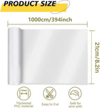 Door Protector from Dog Scratching - Cat Scratch Door Frame Single Side Adhesive Protector Anti Dog Scratch Door Guard for Dogs Clear - 394" x 8.2"